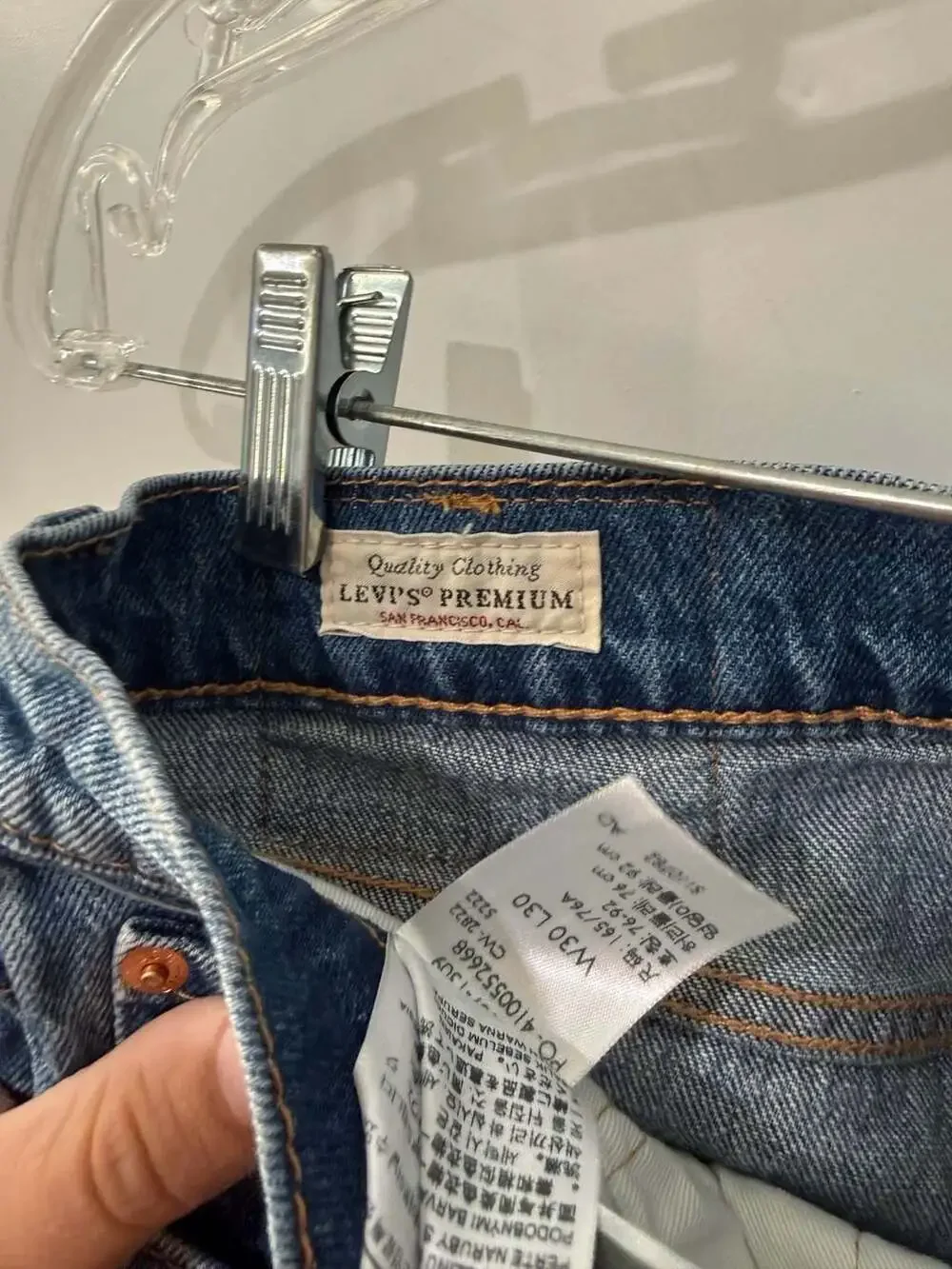Levi's Premium 502 Taper Fit Jeans